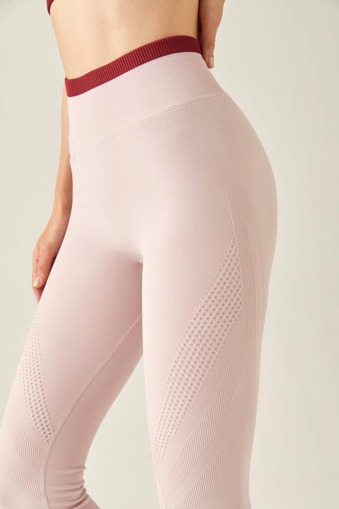 cheap seamless gym leggings manufacturer pink