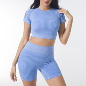 high waisted shorts and crop tops manufacturer