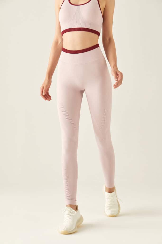 cheap seamless gym leggings manufacturer pink wholesale