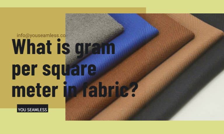 What is gram per square meter in fabric?