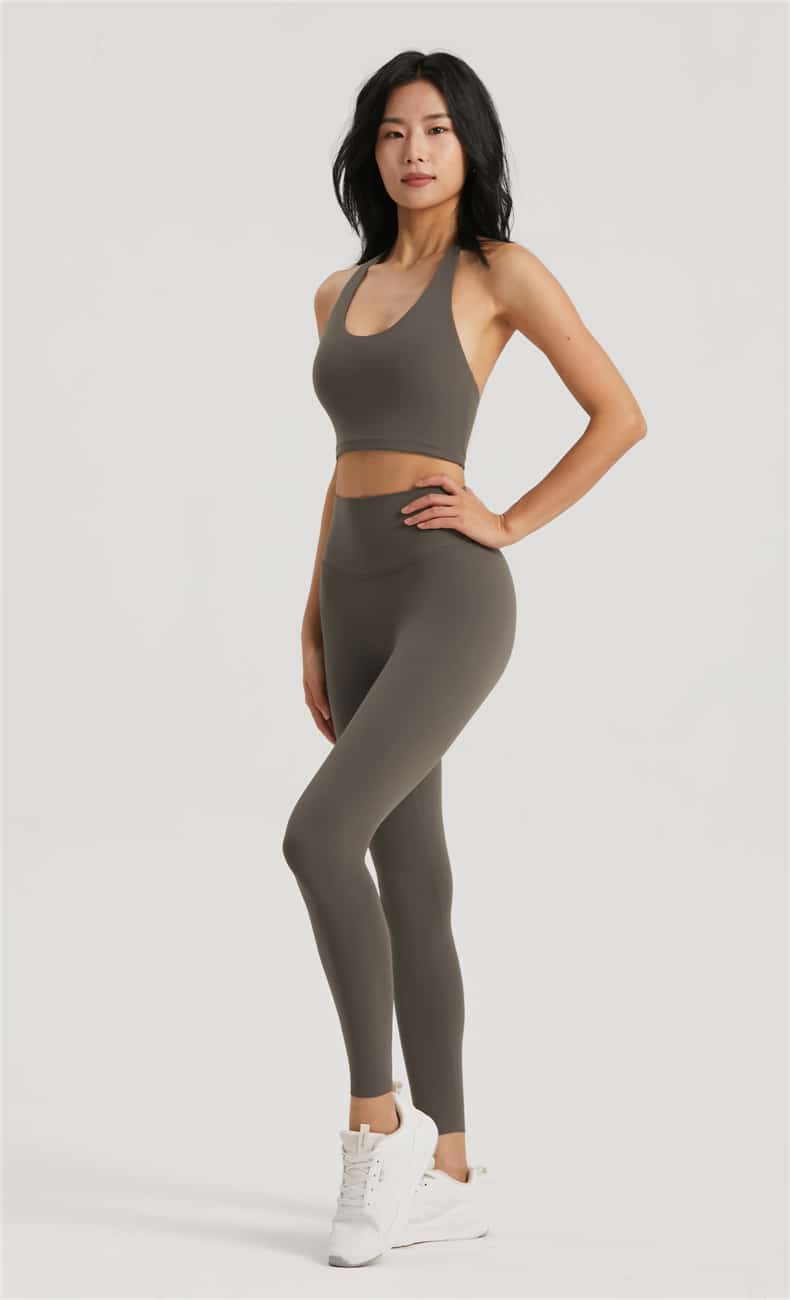 wholesale grey seamless leggings