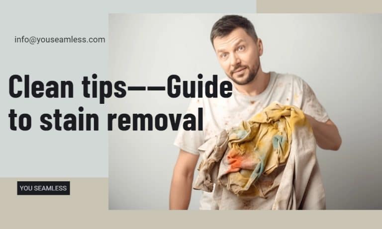 14 Guide To Stain Removal
