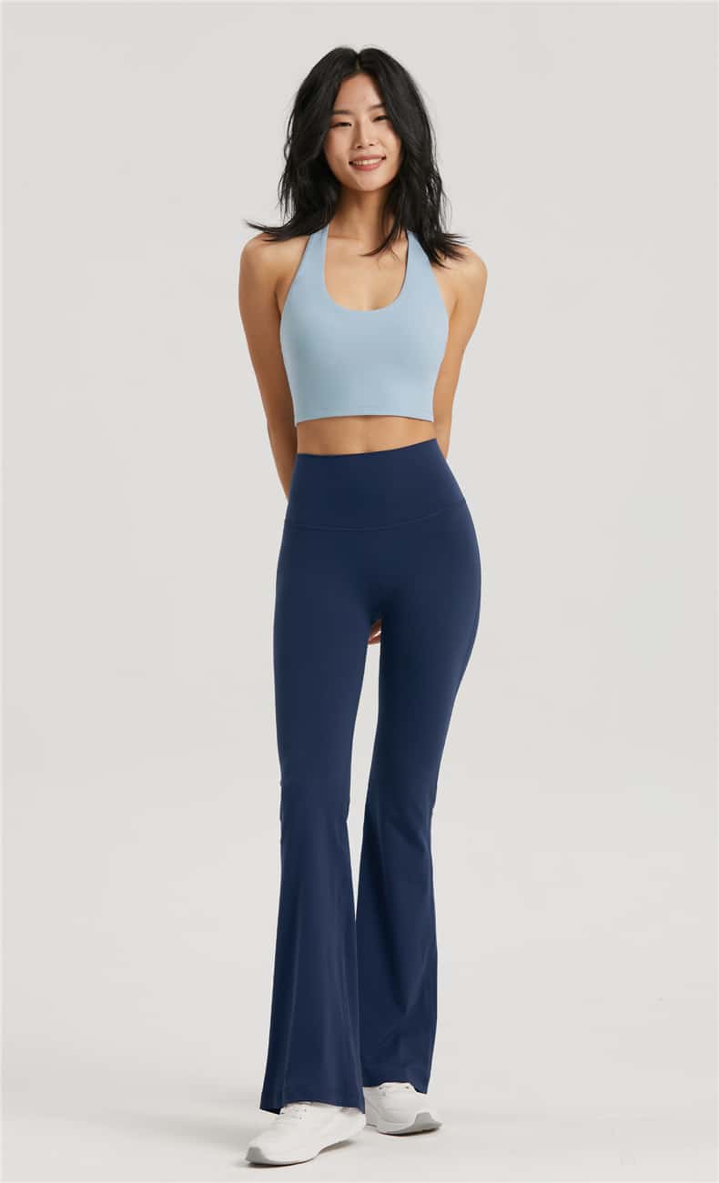 flare yoga pants outfit